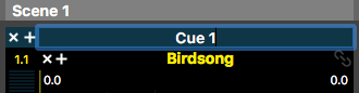 Rename a Cue