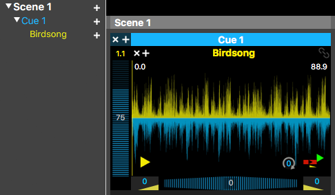 Loop with audio