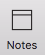 Notes toolbar Notes toolbar
